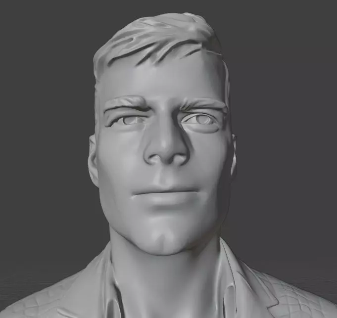 Ricky Martin 3D print model_14