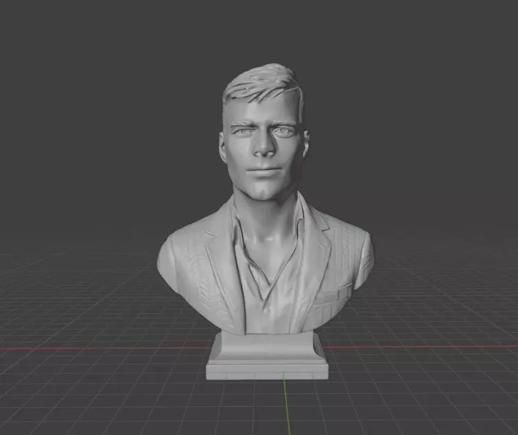 Ricky Martin 3D print model_11