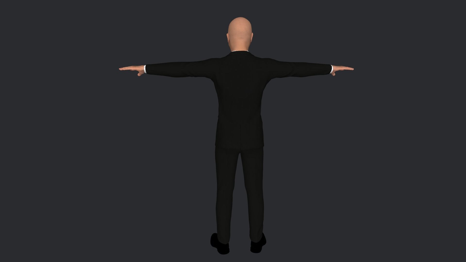 Moses Nagamootoo Hyper Realistic Full Body Rigged Character 3D model_26