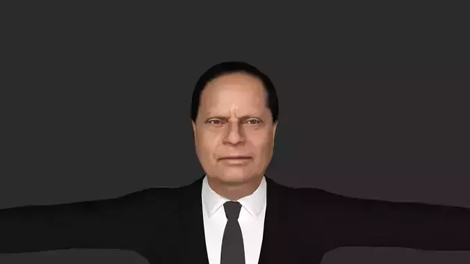 Moses Nagamootoo Hyper Realistic Full Body Rigged Character 3D model