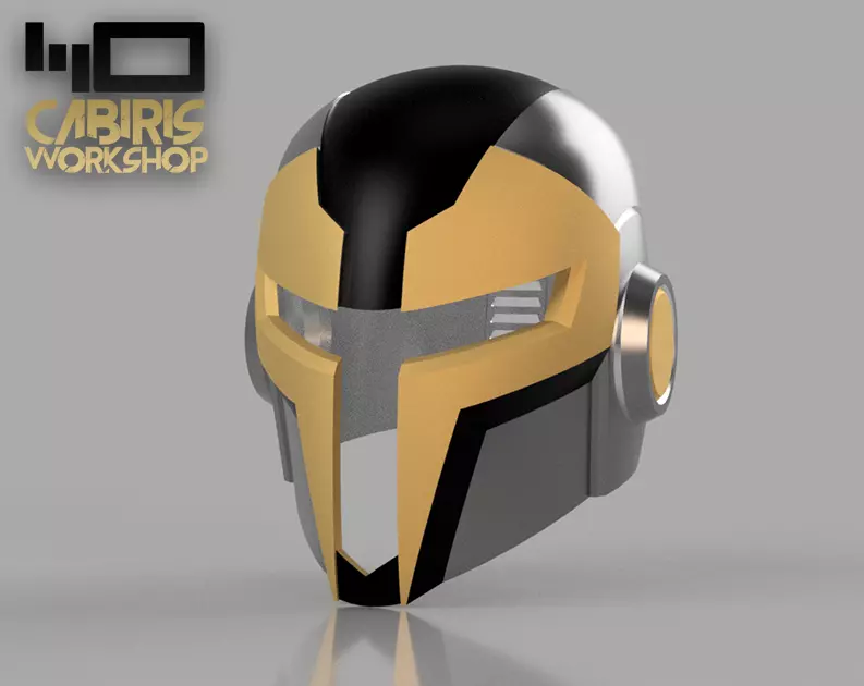 Rogue Mandalorian Helmet 3D print model_0