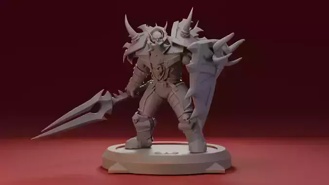 Orc Warrior T2 - World of Warcraft 3D print model