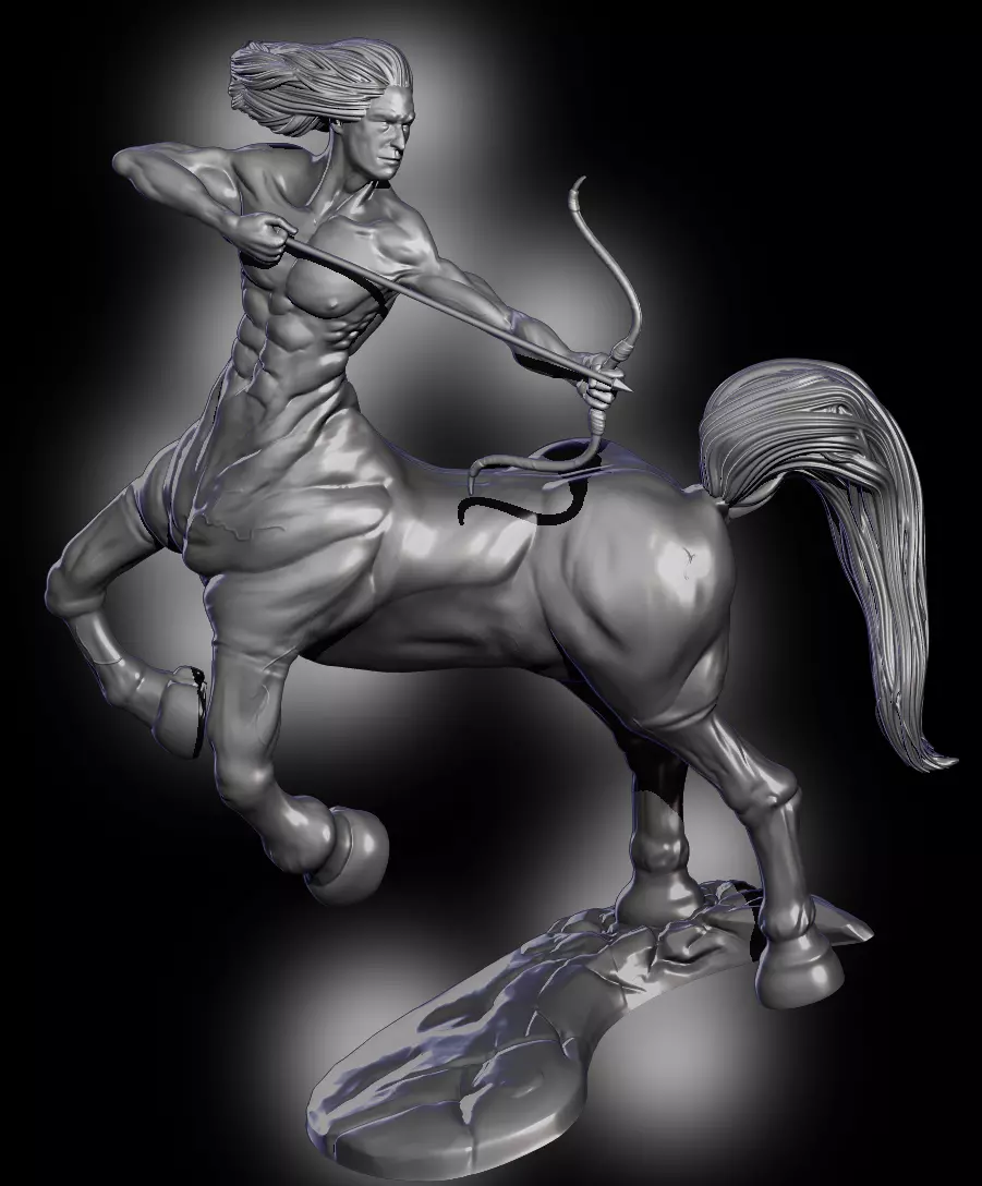 Centaur 3D print model_0