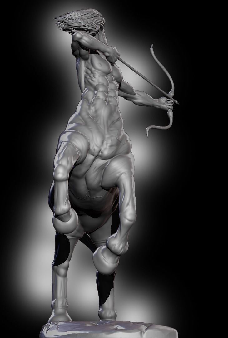 Centaur 3D print model_3