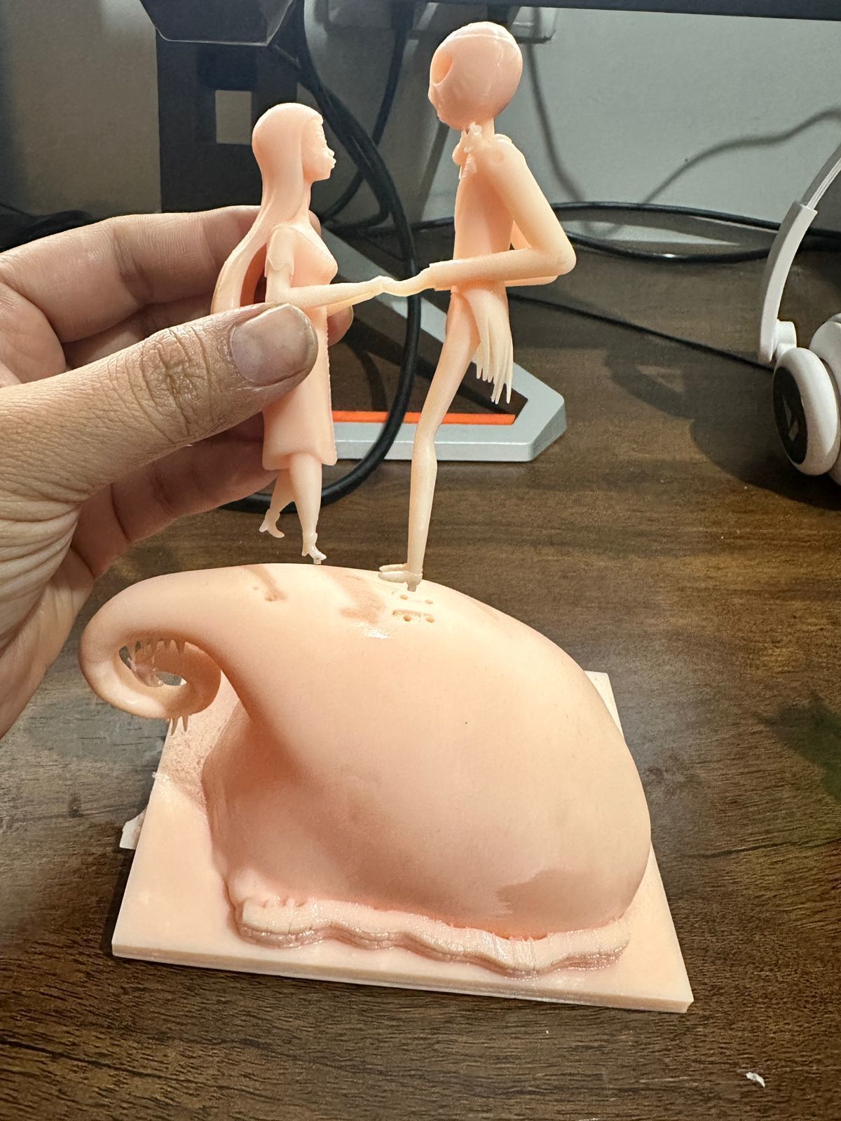 Jack and Sally 3D print model_1