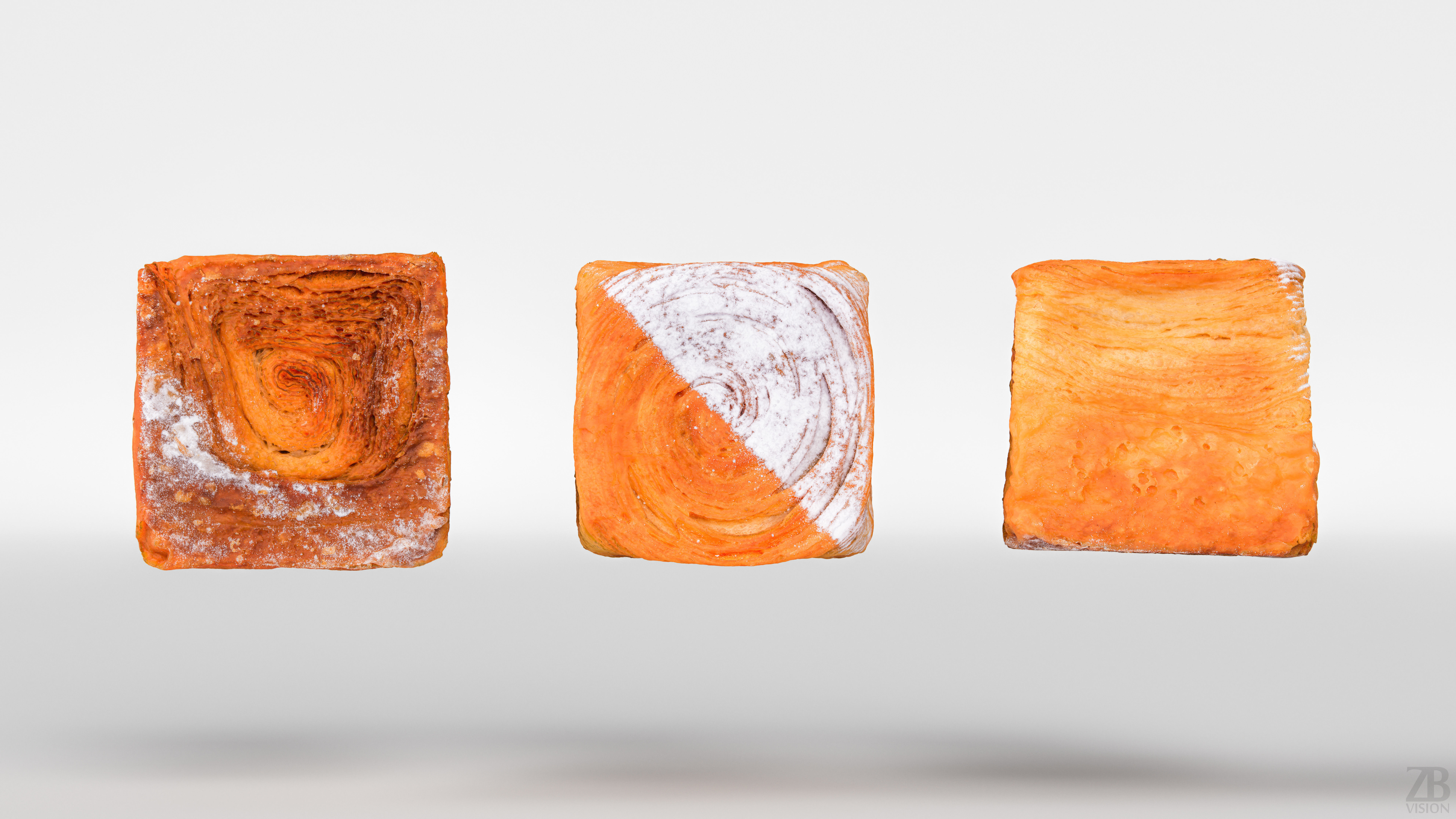 Croissant 3D model_4