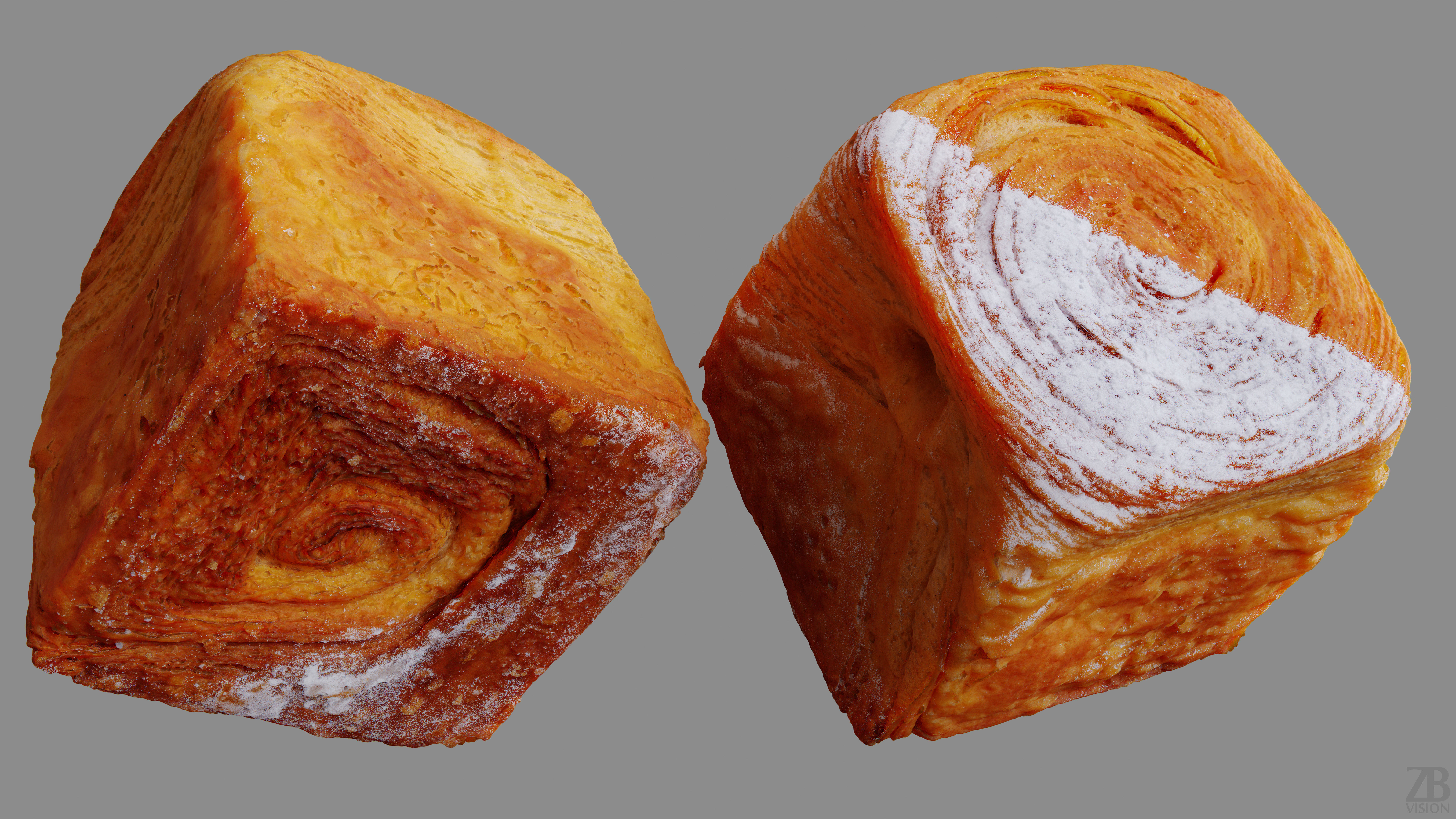 Croissant 3D model_9