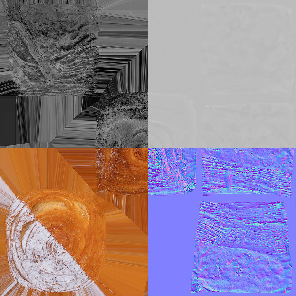 Croissant 3D model_8