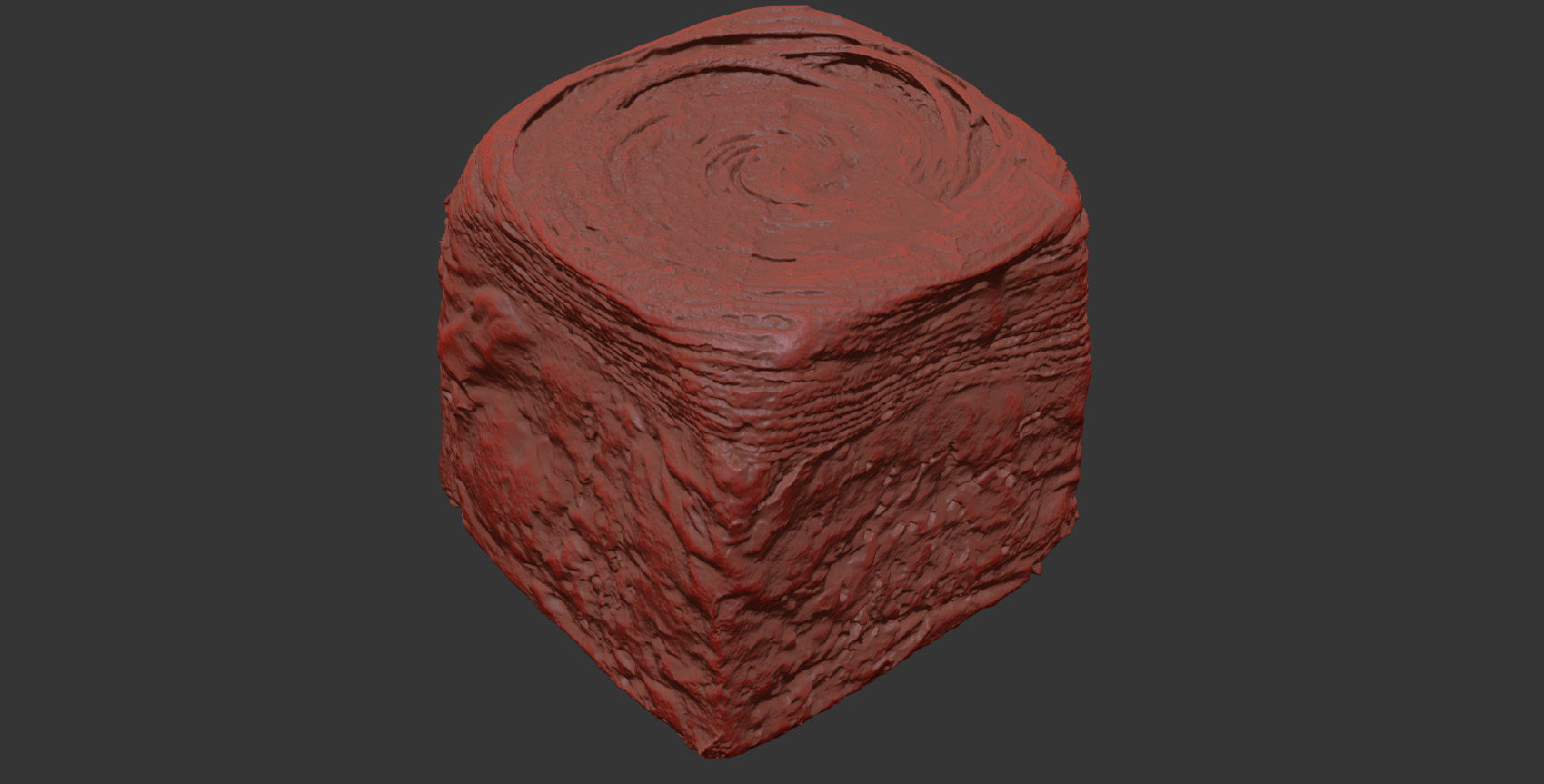Croissant 3D model_7