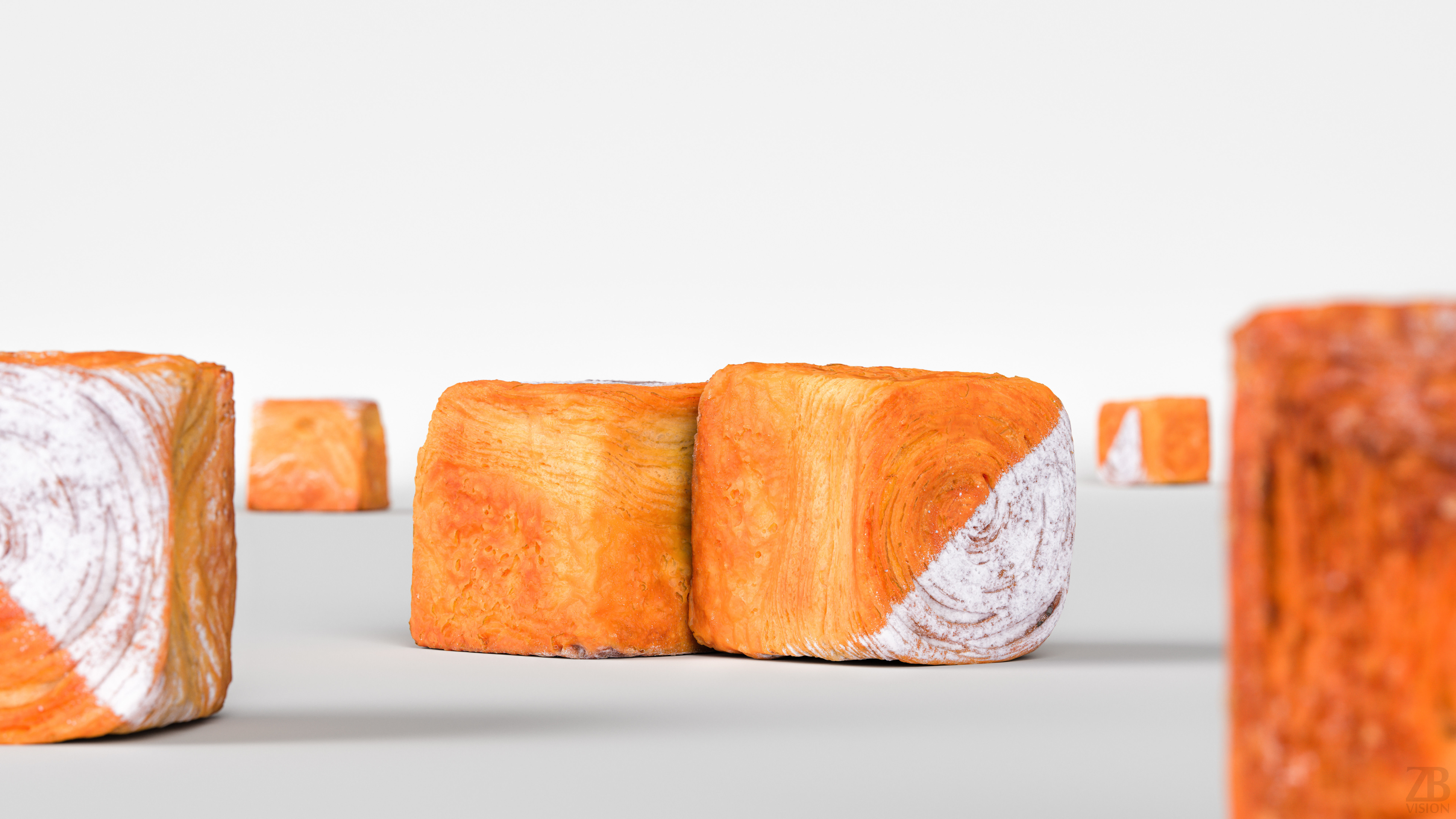 Croissant 3D model_1