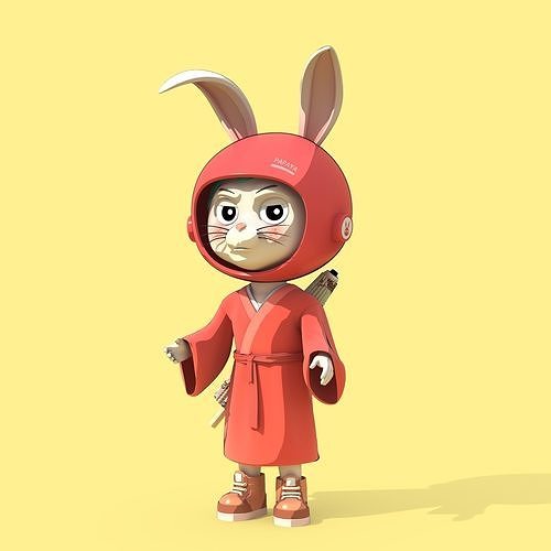  Bunny Collection 955 3D model