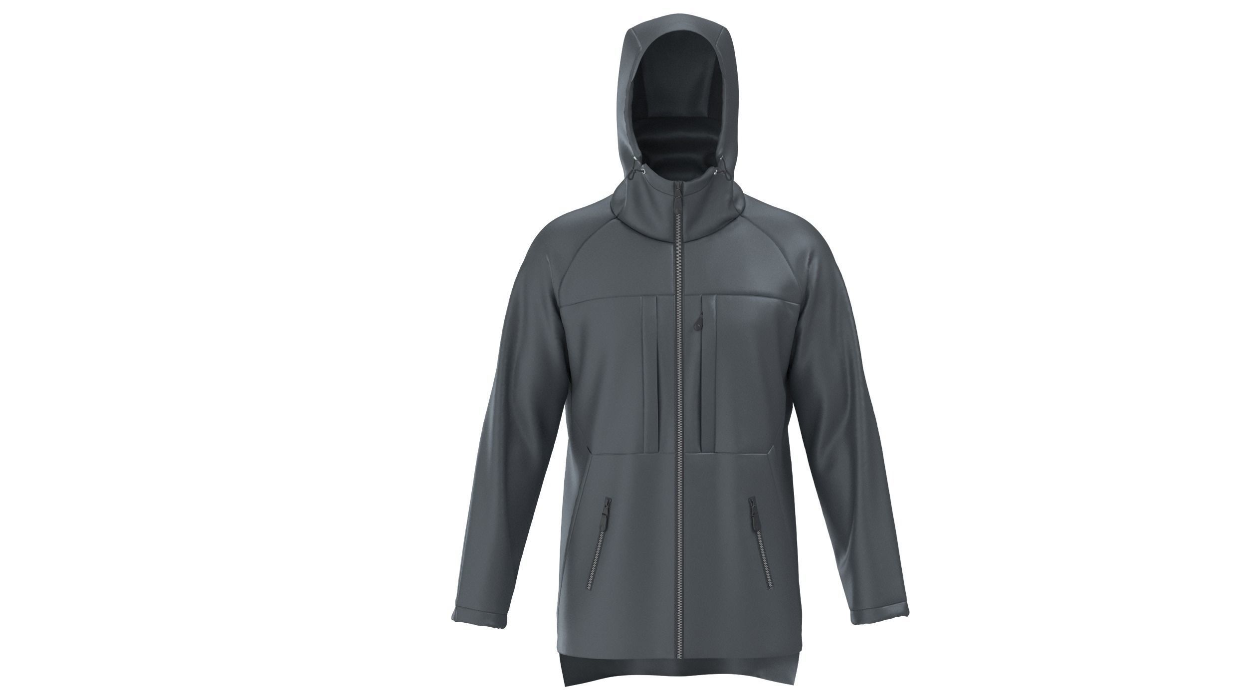 Softshell Jacket 3d model 3D model_6