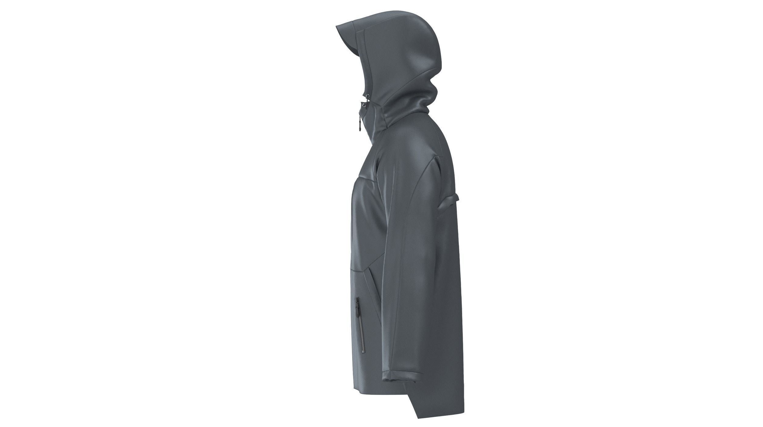 Softshell Jacket 3d model 3D model_4