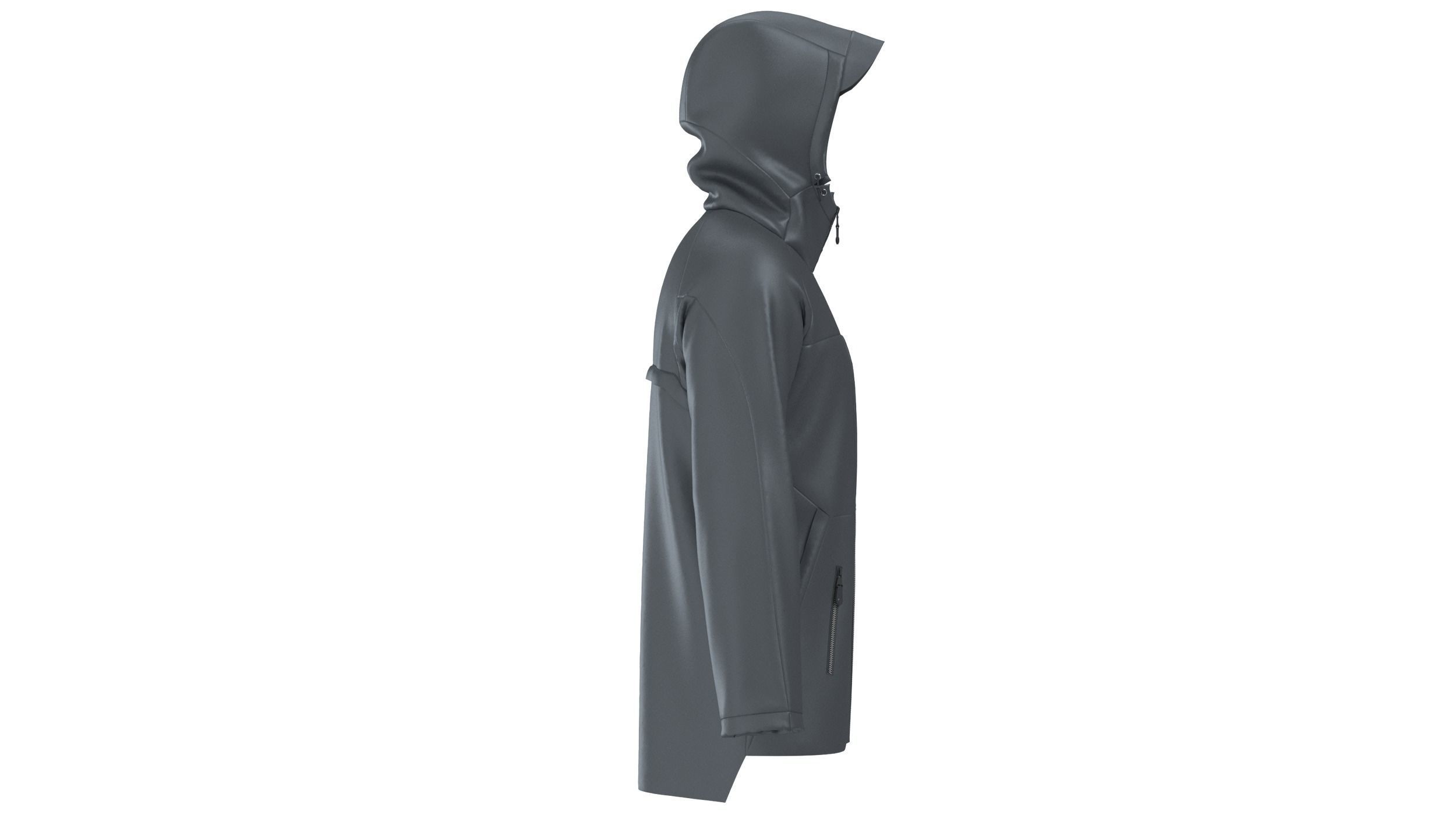 Softshell Jacket 3d model 3D model_5
