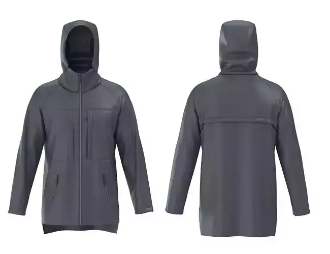 Softshell Jacket 3d model