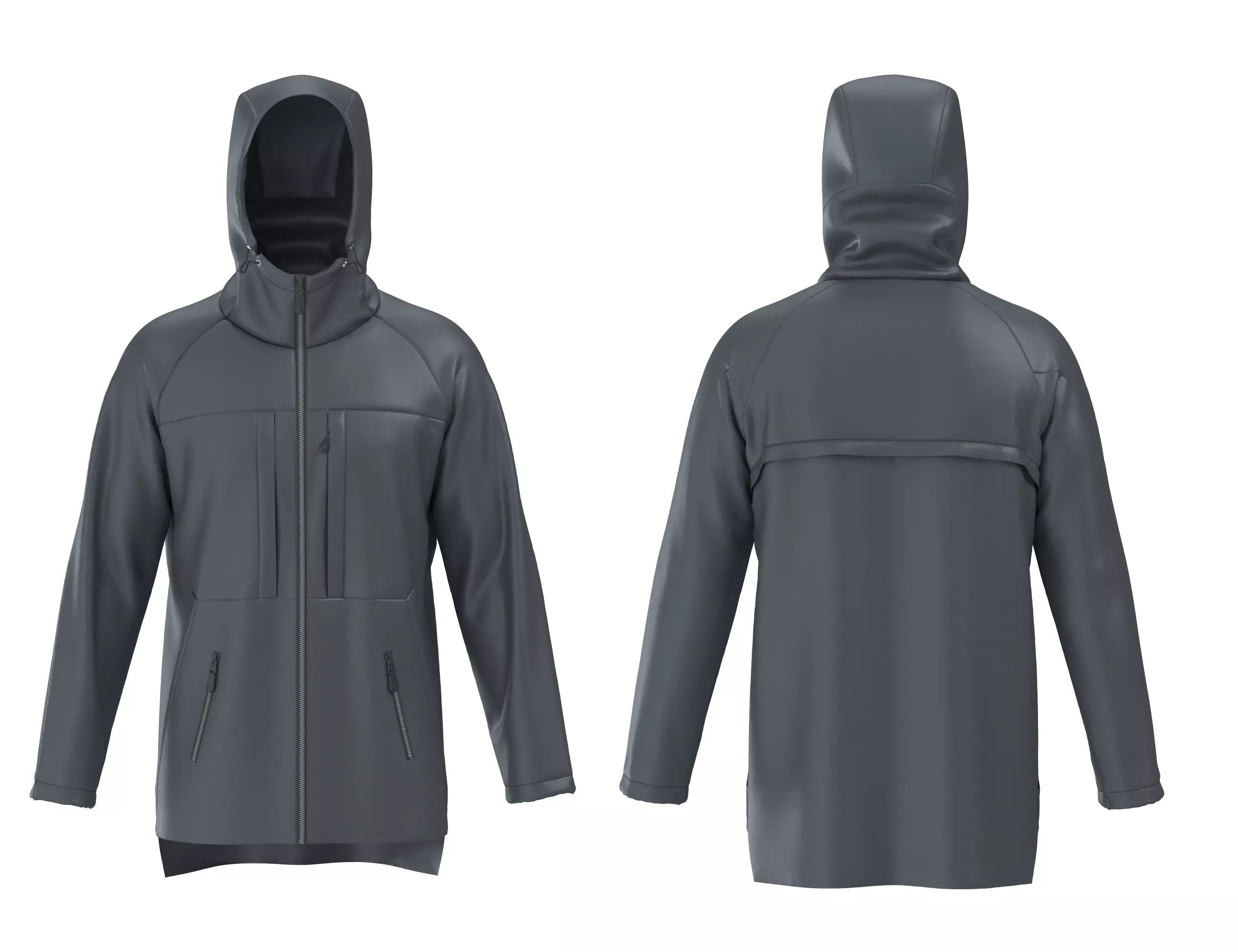 Softshell Jacket 3d model 3D model_0