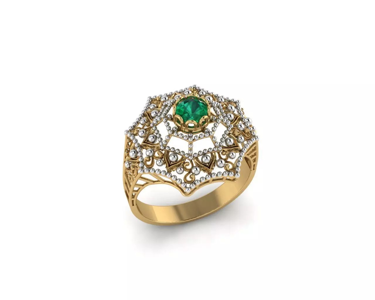 Rings 3D print model_0