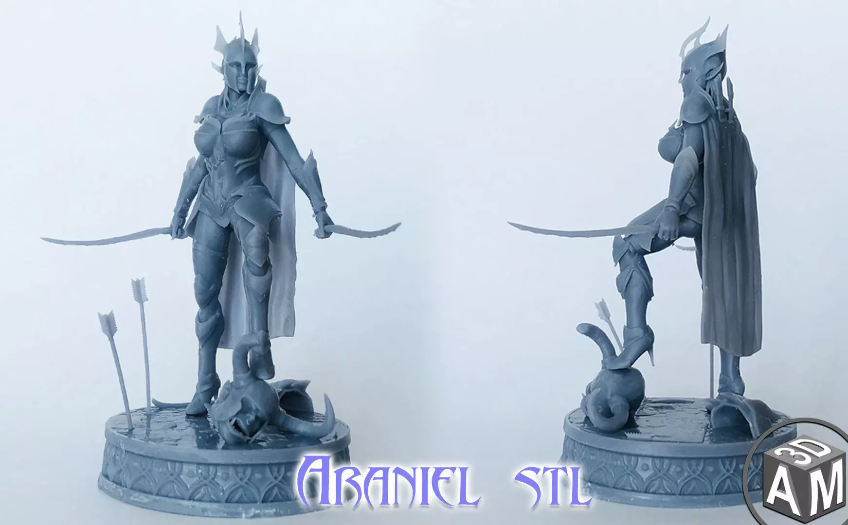 Araniel Elf Girl 3D print model