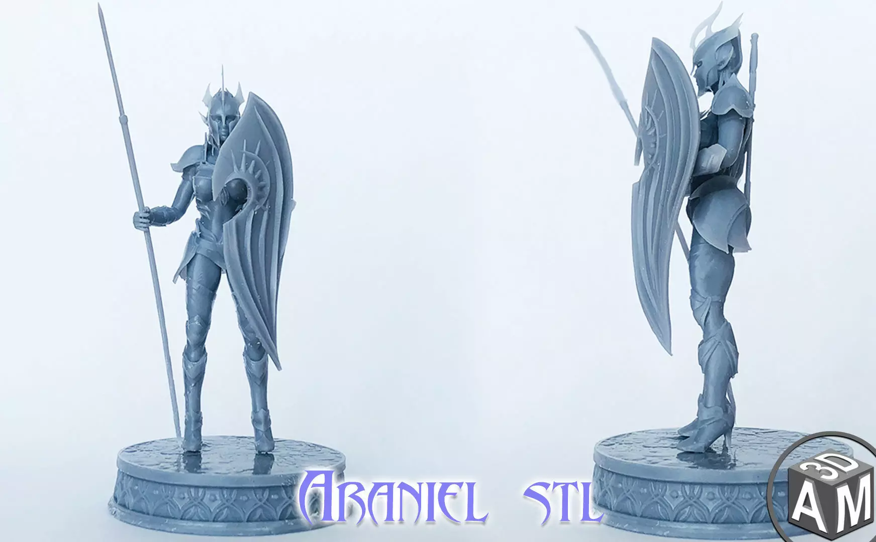 Araniel Elf Girl 3D print model
