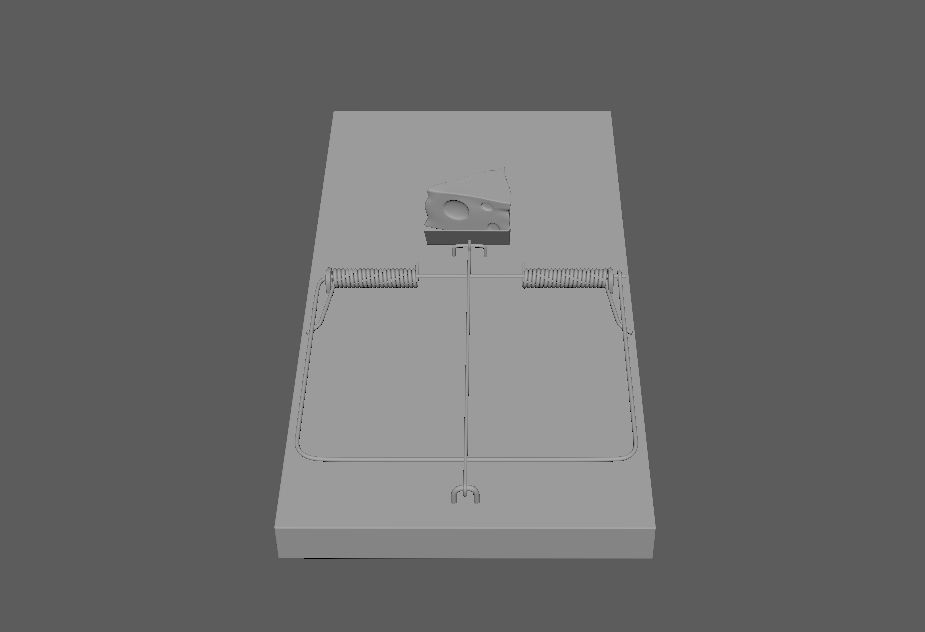 rat trap 3D model_2