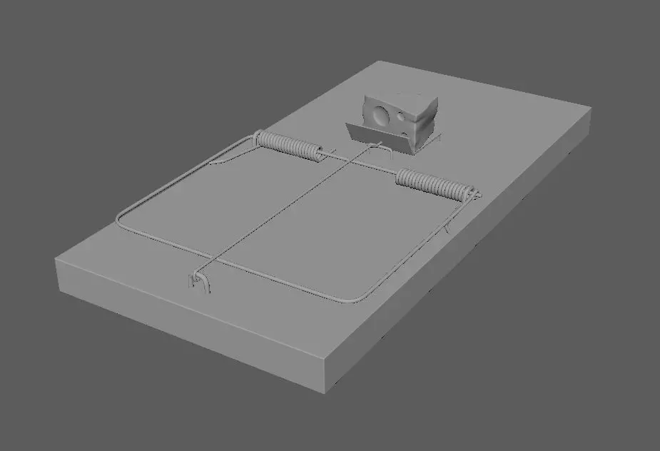 rat trap 3D model_0