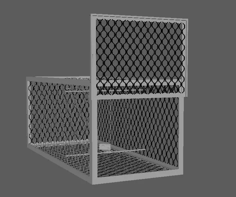 rat trap 3D model
