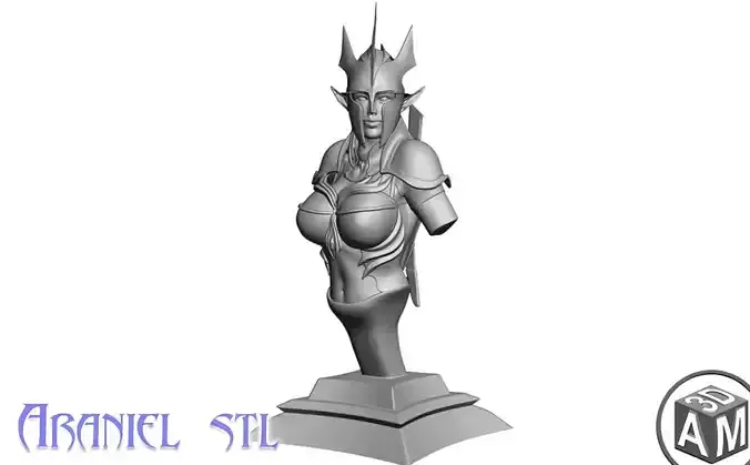 Araniel Elf Girl bust