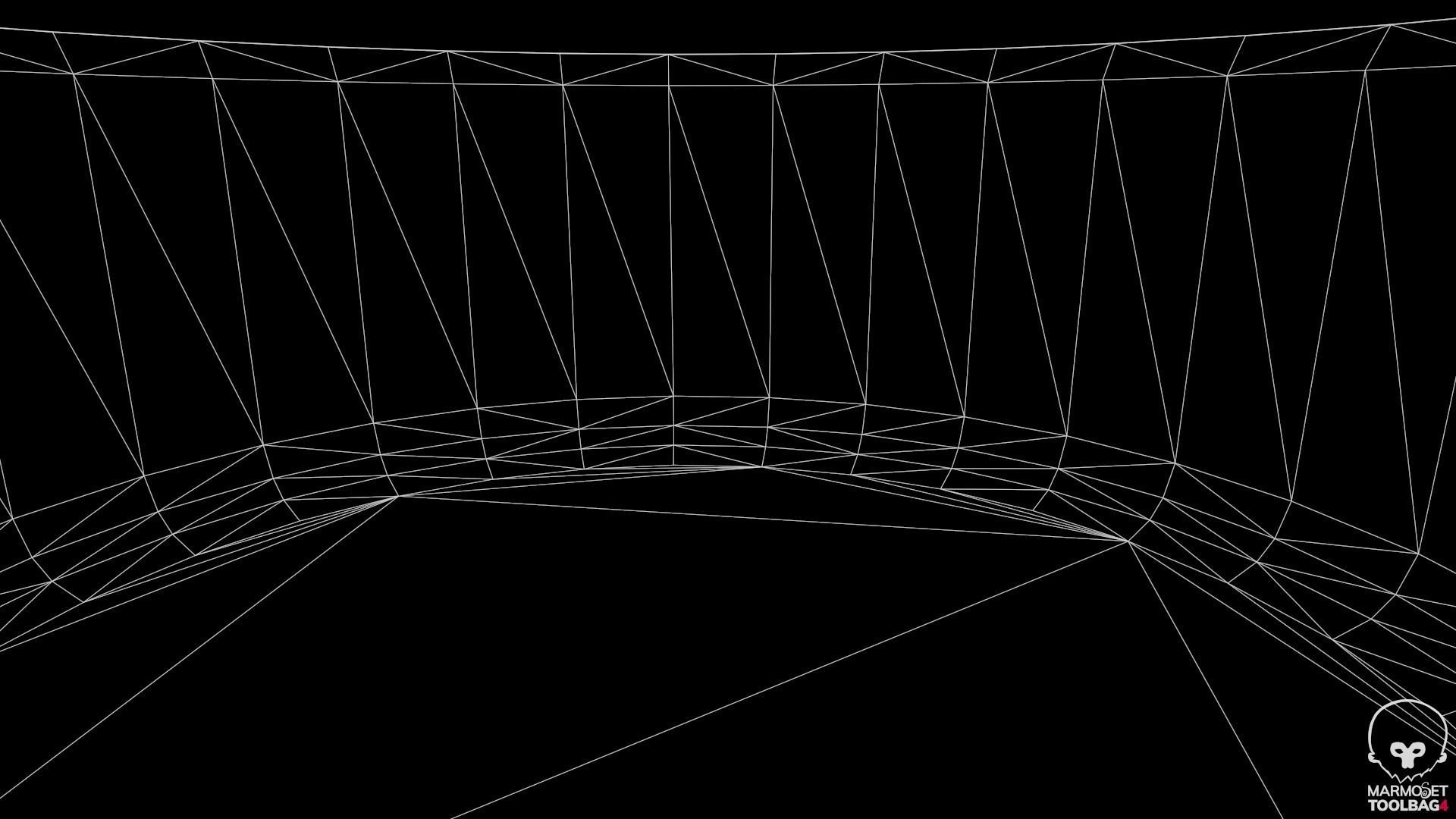 Basin and Sponge Low-poly 3D model_15