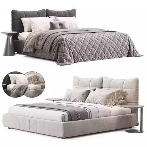 Double bed EVA DUE by Cierre