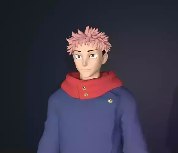 yuji itadori 3D model