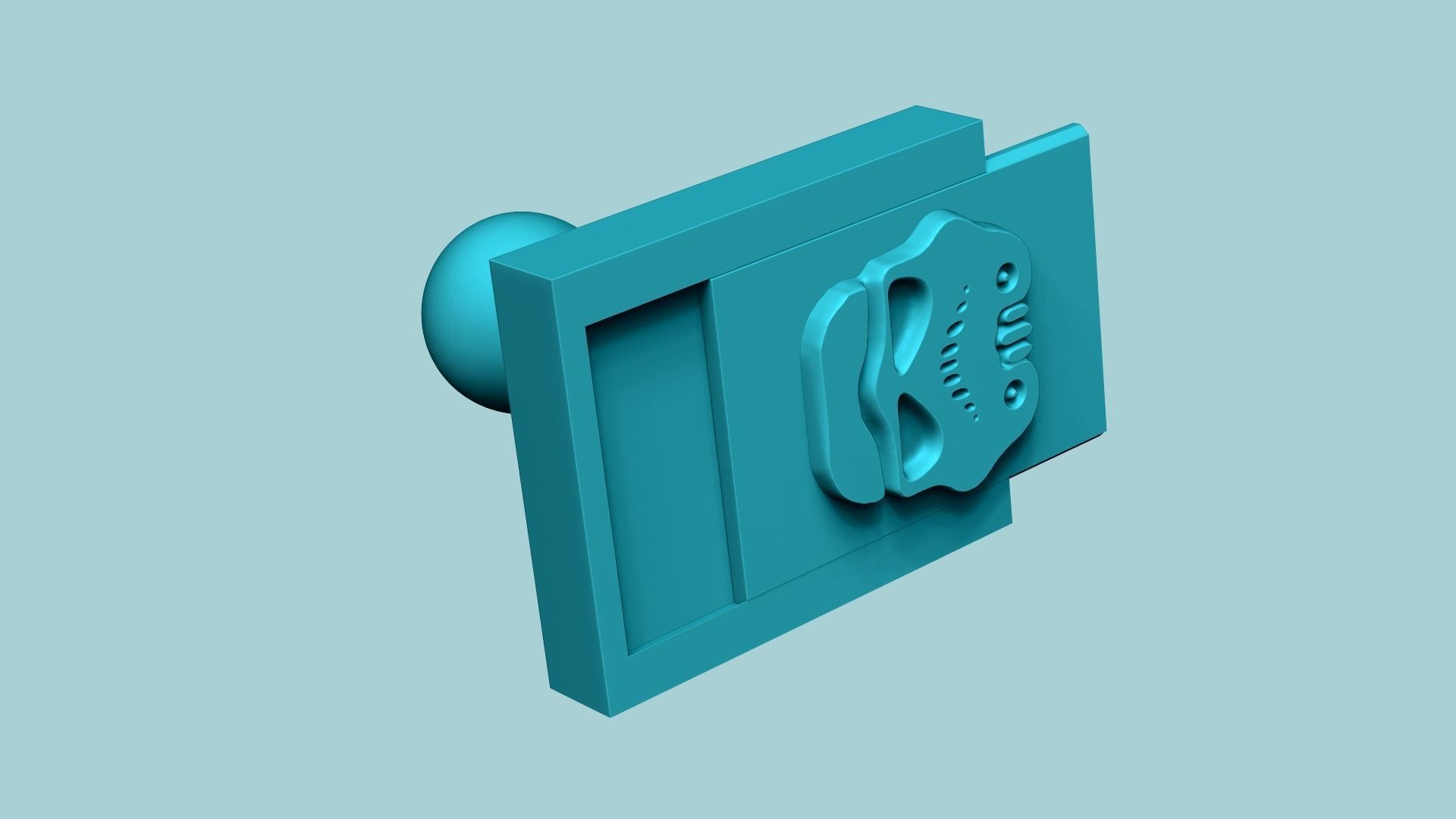 Stamp 100 Storm Trooper - Fondant Decoration Maker Toy 3D print model_3