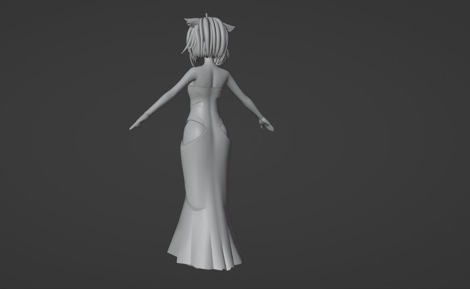 Anime Character - Unique 16 3D model_12
