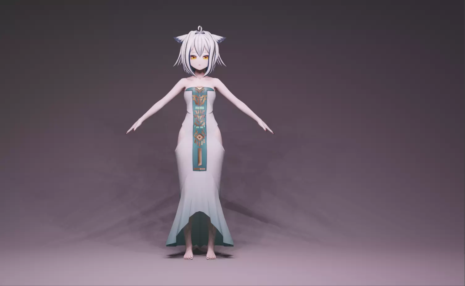 Anime Character - Unique 16 3D model_0