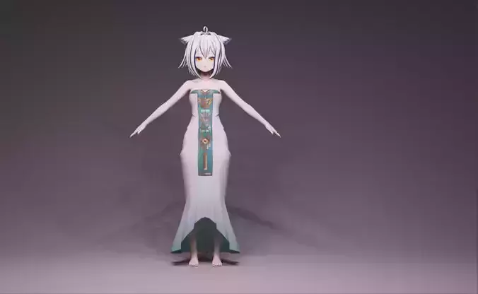 Anime Character - Unique 16 3D model