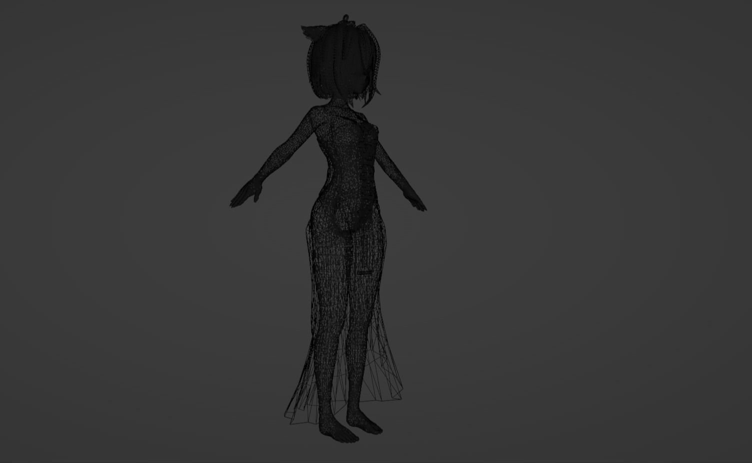 Anime Character - Unique 16 3D model_15