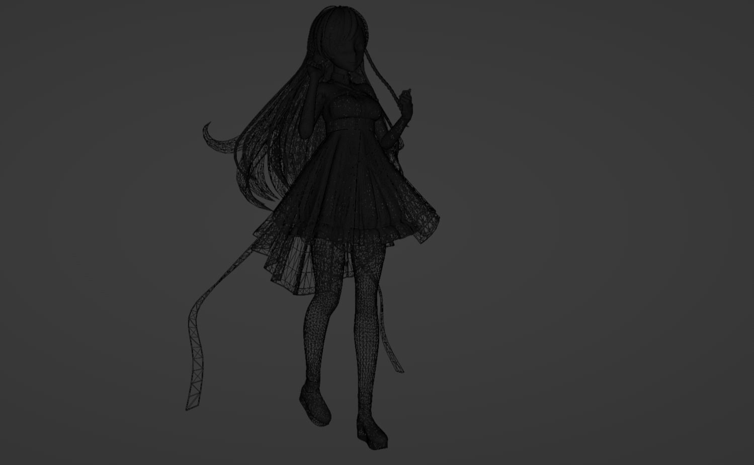 Anime Character - Unique 17 3D model_17