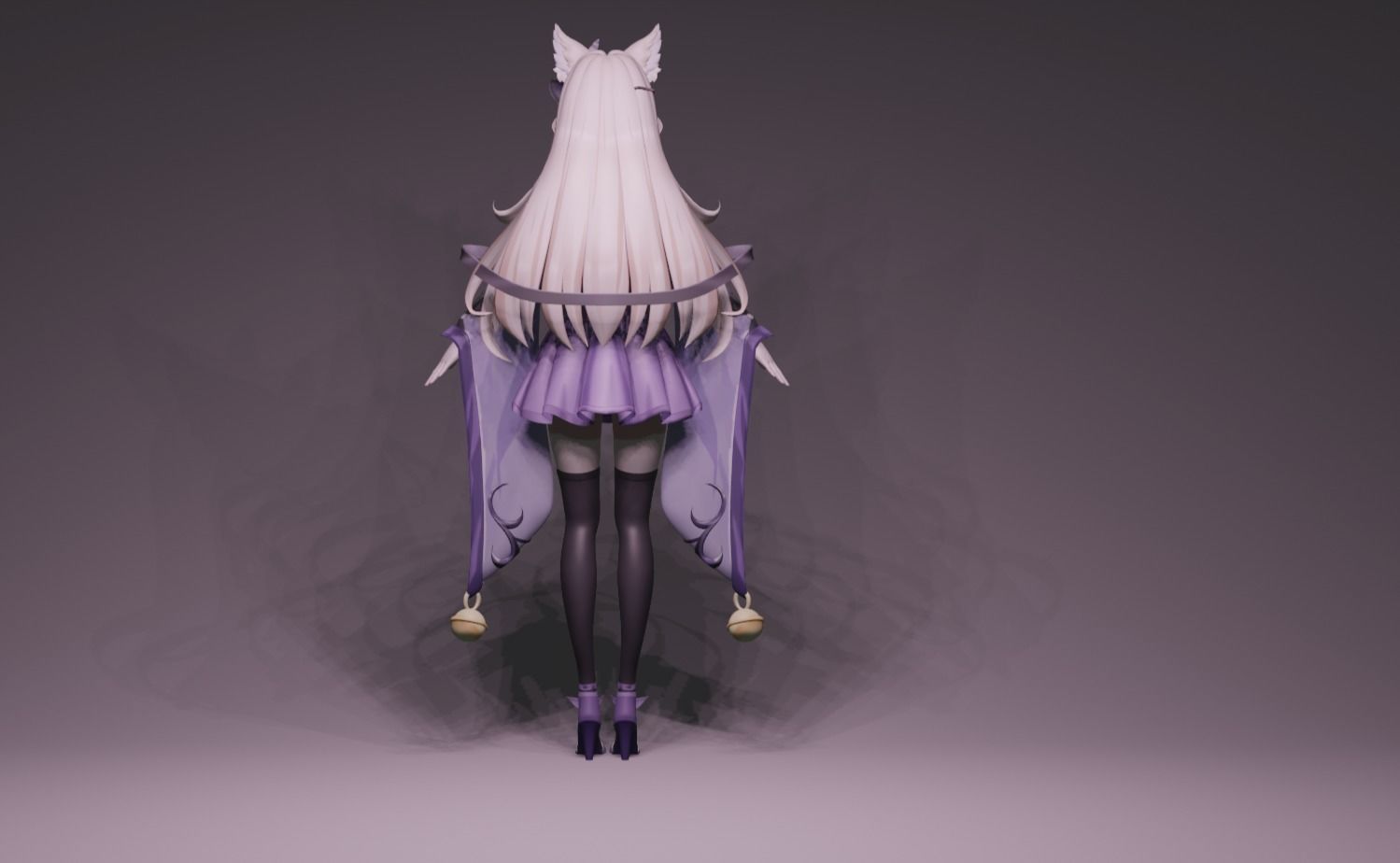 Anime Character - Unique 19 3D model_4