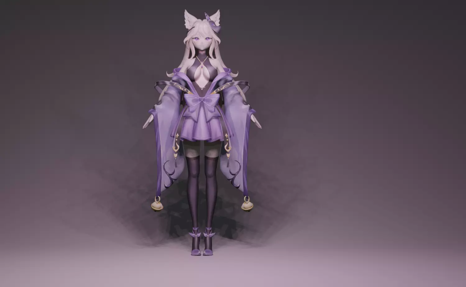 Anime Character - Unique 19 3D model_0