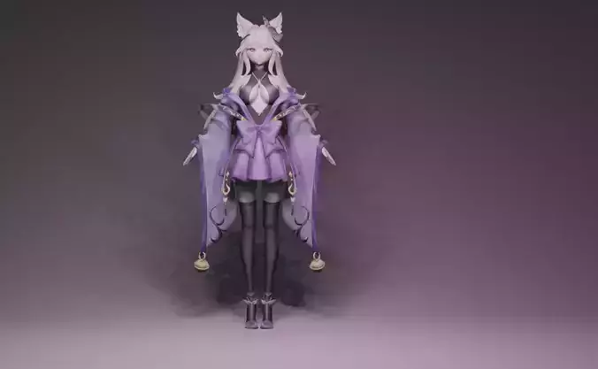 Anime Character - Unique 19 3D model