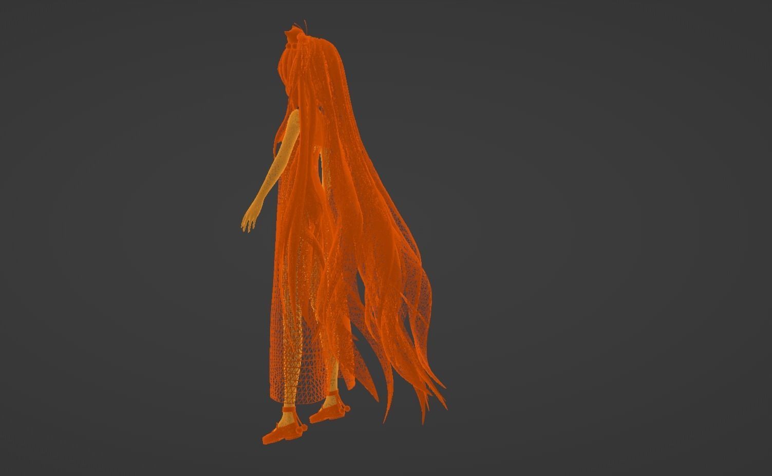 Anime Character - Unique 20 3D model_14