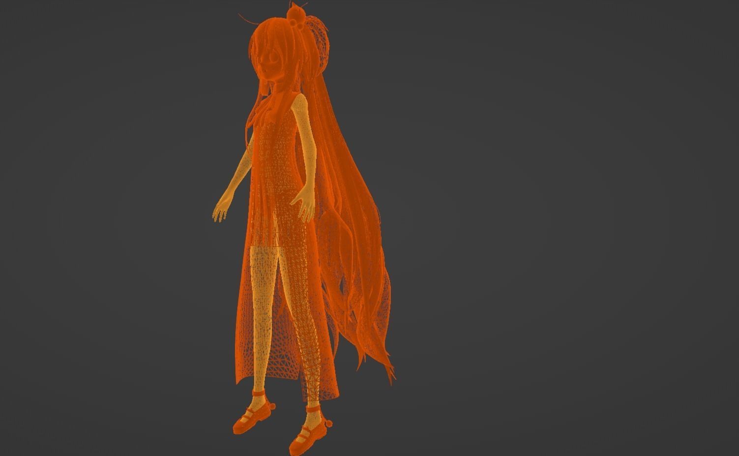 Anime Character - Unique 20 3D model_15