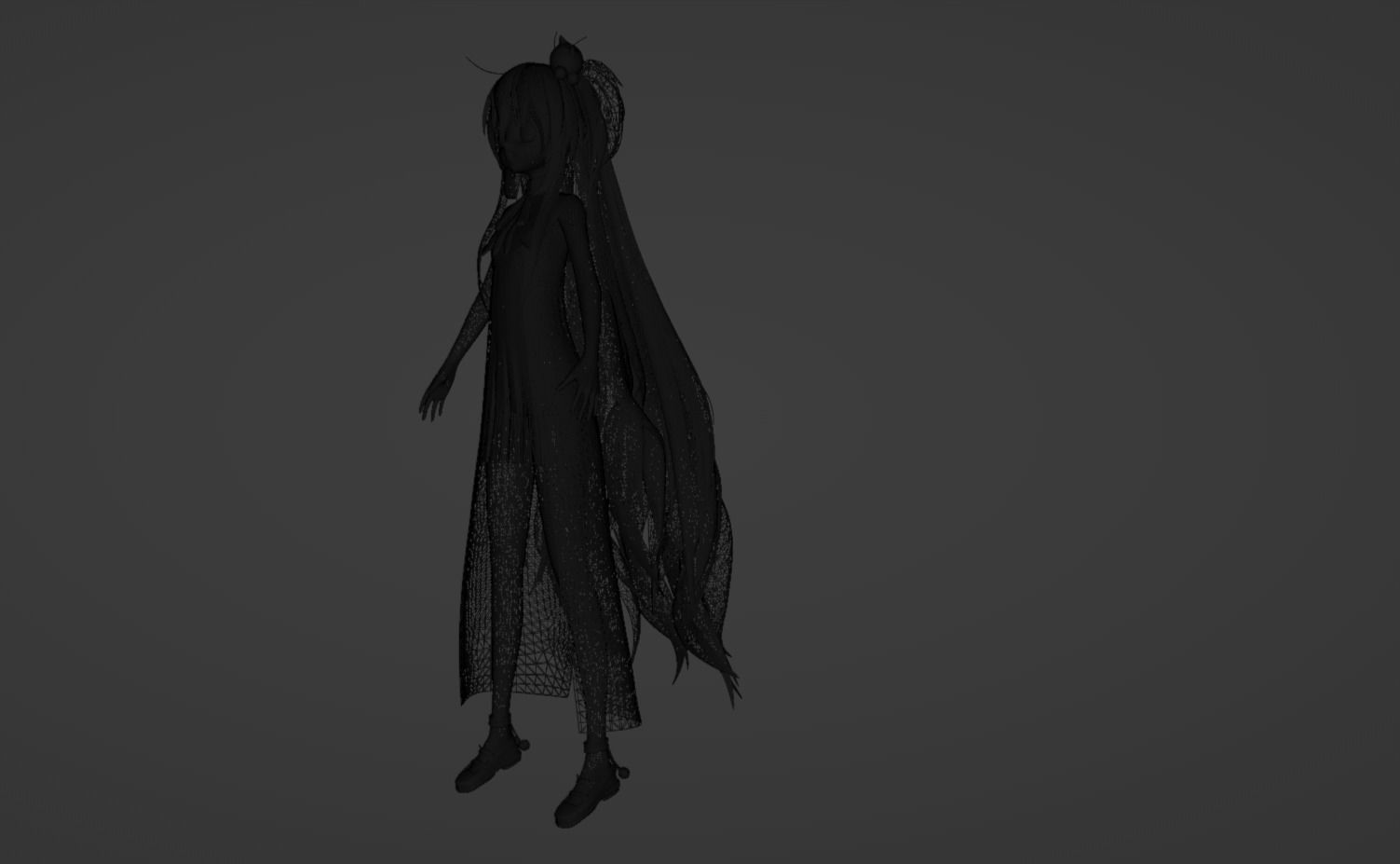 Anime Character - Unique 20 3D model_16