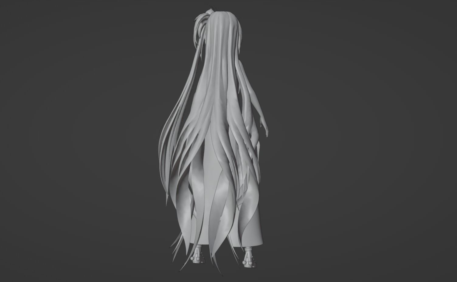 Anime Character - Unique 20 3D model_12