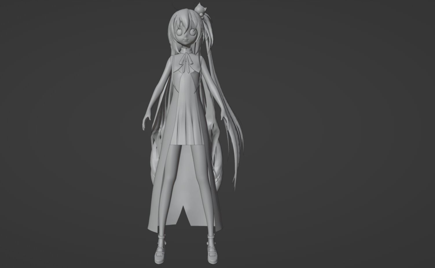 Anime Character - Unique 20 3D model_10