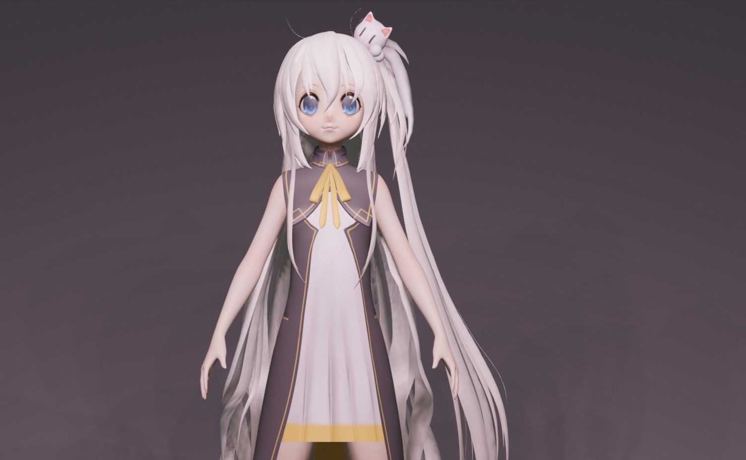Anime Character - Unique 20 3D model_8