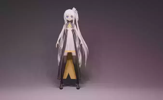 Anime Character - Unique 20 3D model