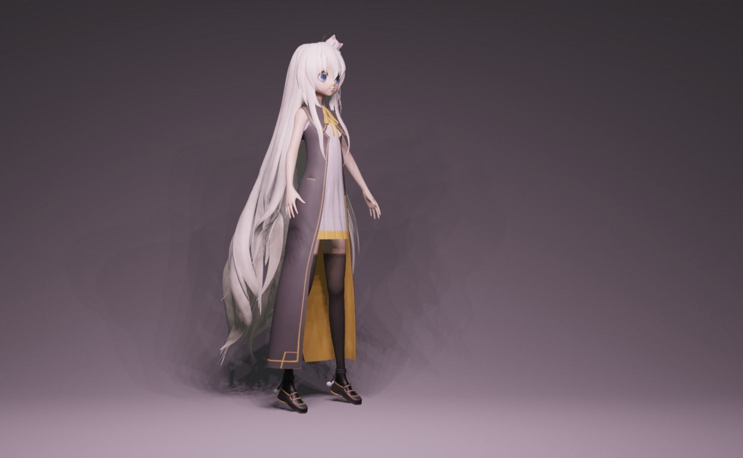 Anime Character - Unique 20 3D model_1
