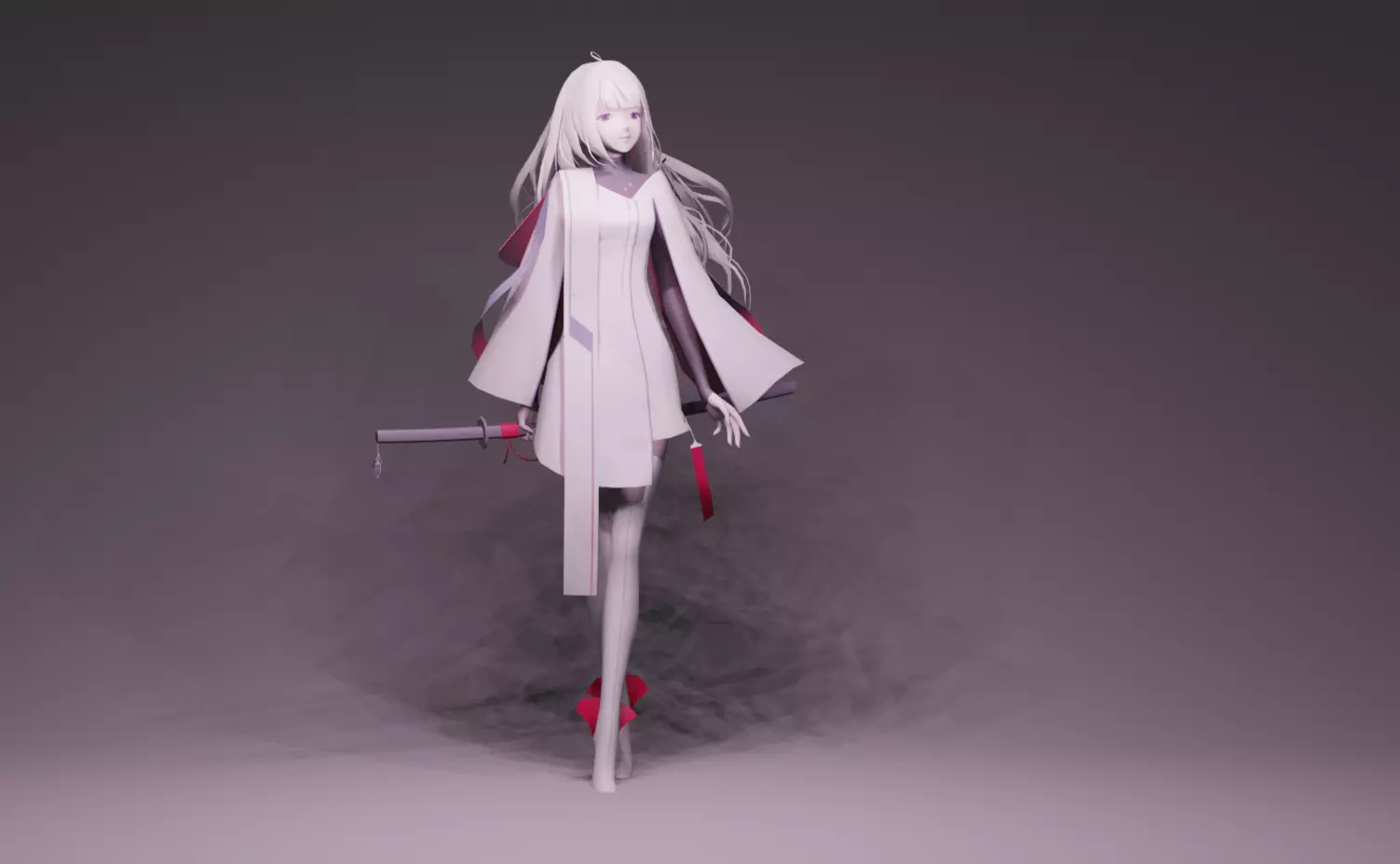 Anime Character - Unique 21 3D model_0