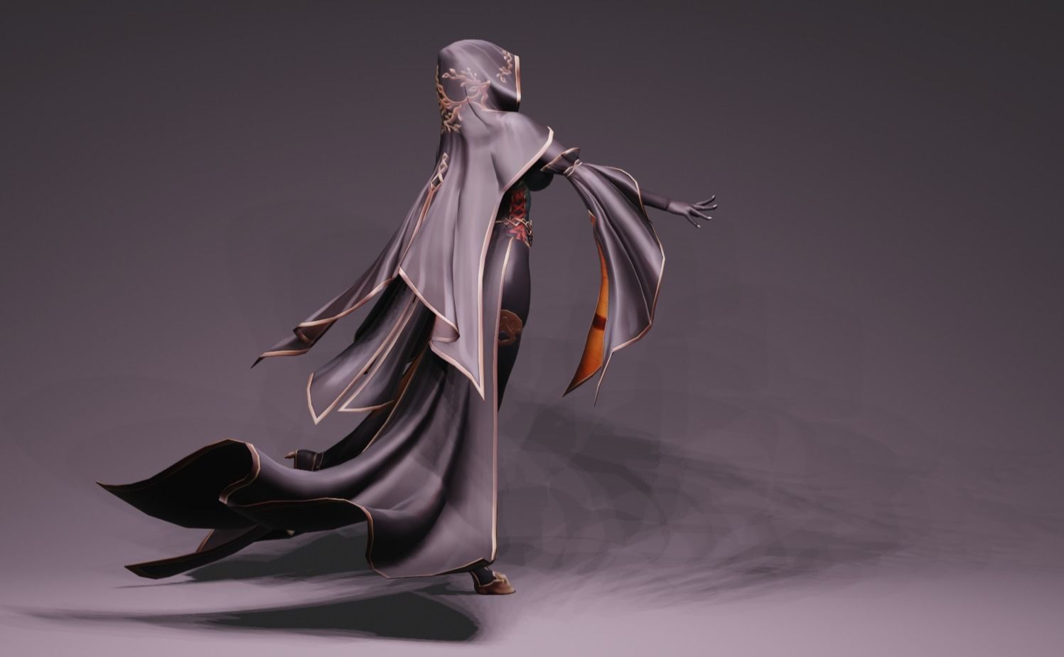 Anime Character - Unique 23 3D model_2