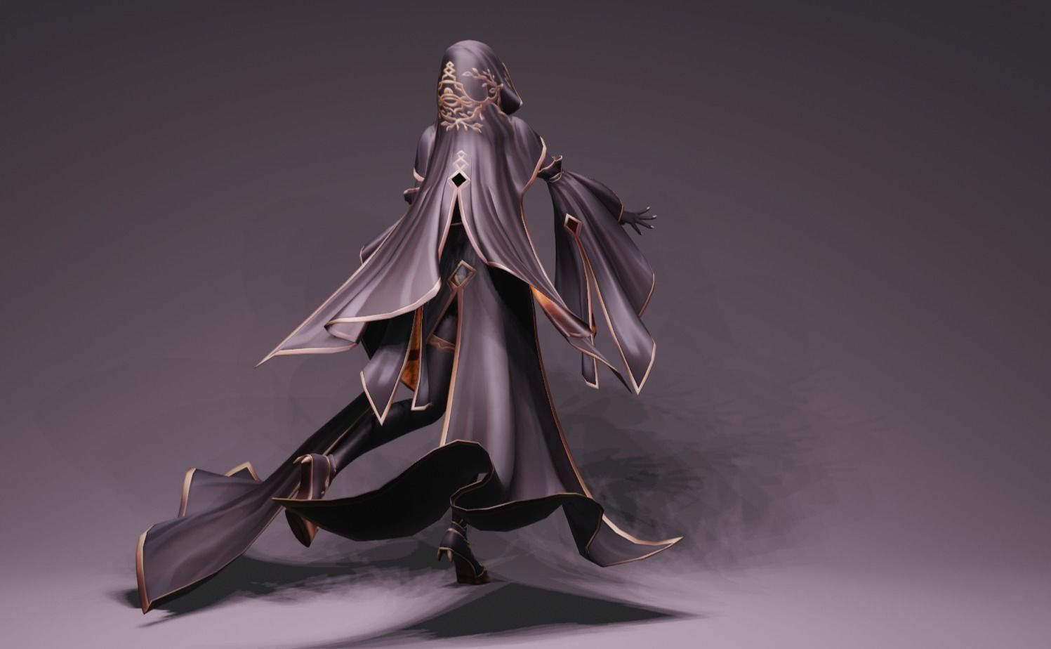 Anime Character - Unique 23 3D model_3